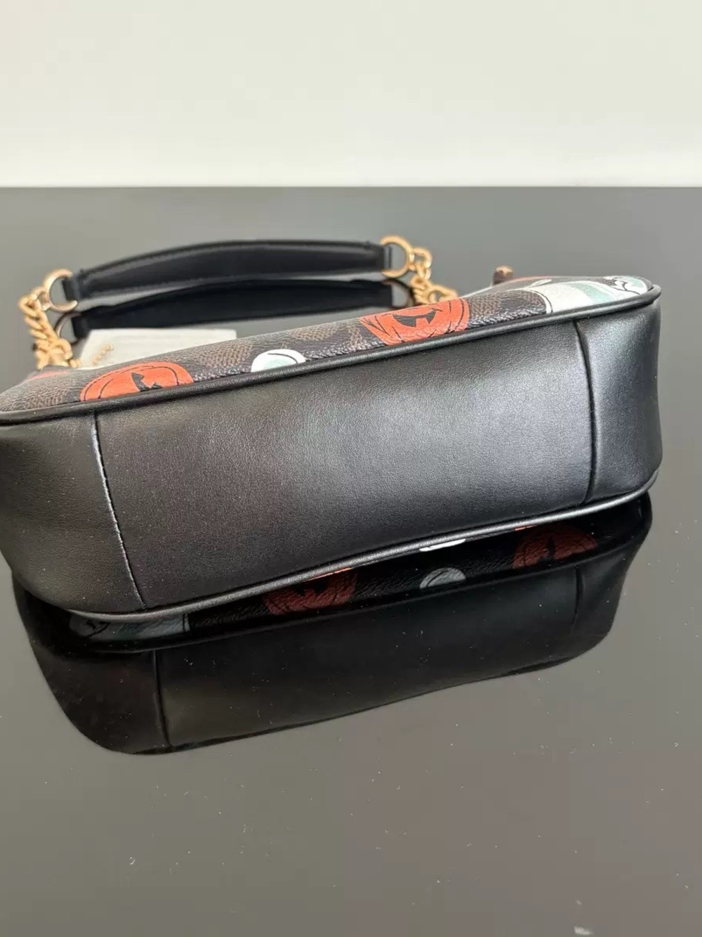 Coach Teri Bag Signature Canvas Halloween Ghost Pumpkin - Picture 7 of 10